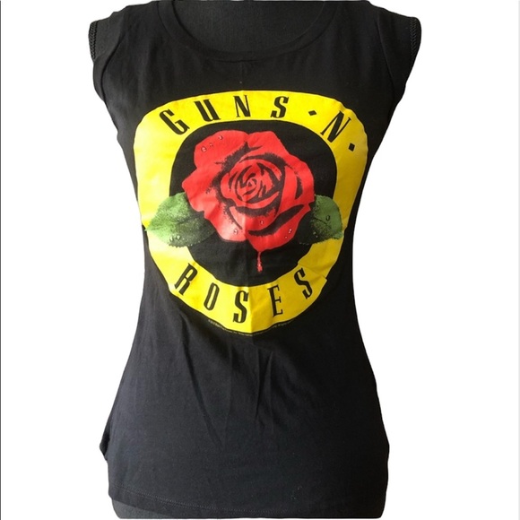 Bravado Tops - Woman’s Guns N Roses Band Tank Top